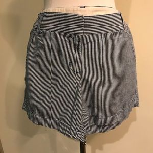 J. Crew Seersucker Shorts